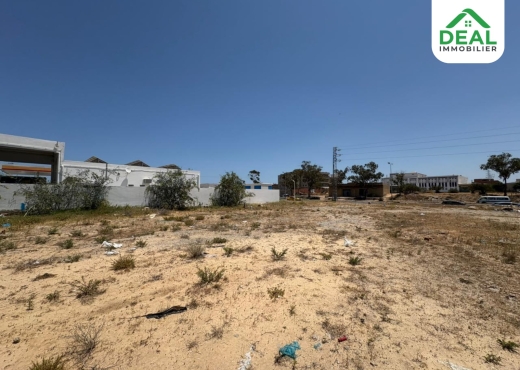 Terrain de 1000m² sur la route GP1 zaouia sousse