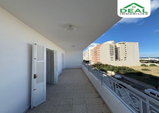 شقة S+3 للكراء في الكورنيش سوسة ، 0 - Bien immobilier à {"id":20,"country_id":219,"name":"SOUSSE","slug":"sousse"} - Agence Deal Immobilier