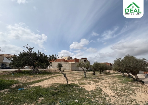 Terrain de 360 m² à M'saken - Bien immobilier à {"id":20,"country_id":219,"name":"SOUSSE","slug":"sousse"} - Agence Deal Immobilier